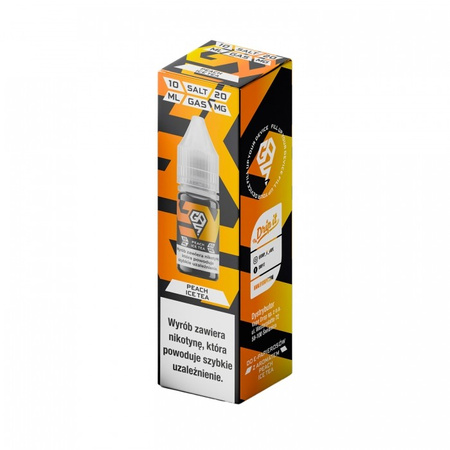 Liquid GAS 10ml - PEACH ICE TEA 20mg