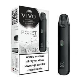 E-Cigarette POD VIVO Poket Open Black without a coil