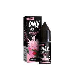 Liquid Only Salt 10ml - Strawberry Cream 20mg