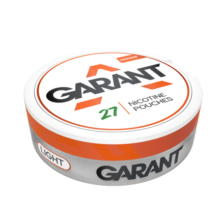 10 X Nikotinbeutel GARANT (Grant) Regular - Orange 25mg
