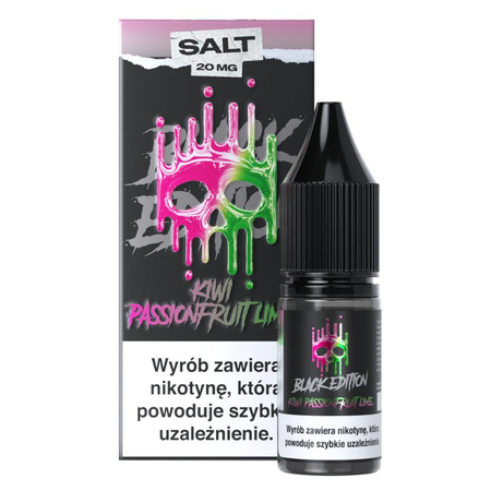 Liquid Dark Line Black Edition Salt 10ml - Kiwi Passion Lime 20mg