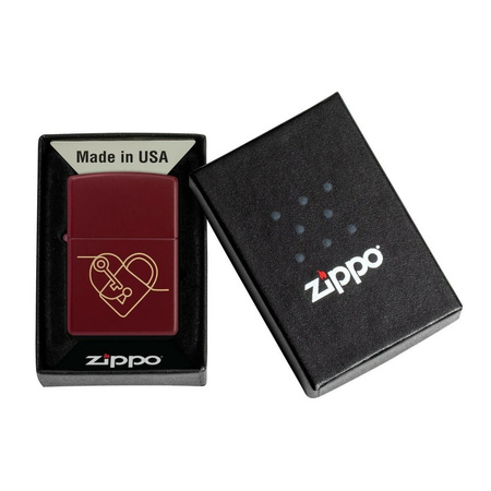 Feuerzeug ZIPPO - HEART LOCKET