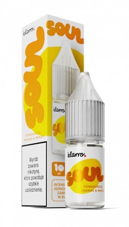 Liquid Klarro Soul Salt 10ml - Pomarańcza Ananas Mango 20mg