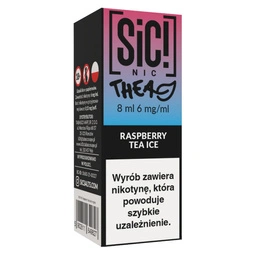 E-Liquid SIC! NIC 8ml - Raspberry Tea Ice 6mg