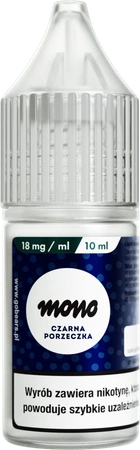 Liquid MONO 10ml - Czarna Porzeczka 18mg