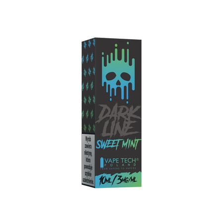 Liquid Dark Line 10ml - Sweet Mint 3mg