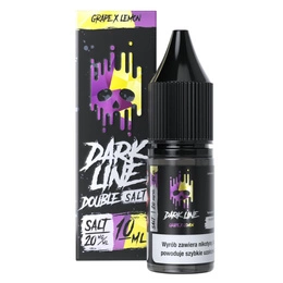 E-liquid Dark Line Double Salt 10ml - Grape Lemon 20mg