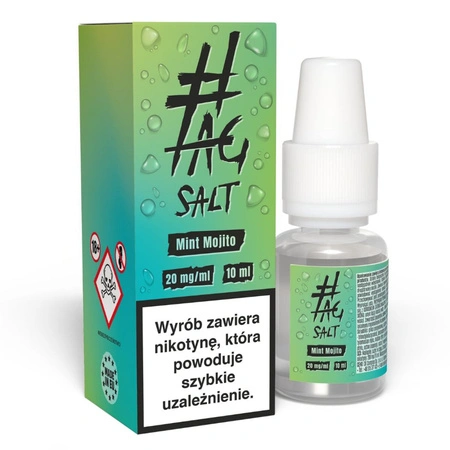 Liquid #TAG Salt Drinks 10ml - Mint Mojito 20mg