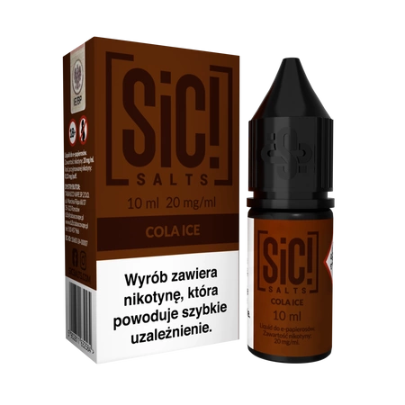 Liquid SIC! Salt 10ml - Cola Ice 20mg