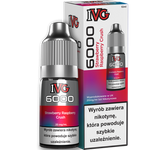 Жидкость IVG 6000 Nicotine Salt 10ml - Strawberry Raspberry Crush 20mg