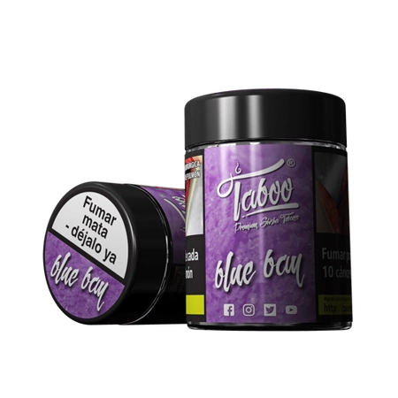 Shisha Tobacco TABOO Blue Bay 50g (Mint Berry) 