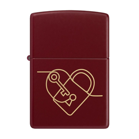Feuerzeug ZIPPO - HEART LOCKET