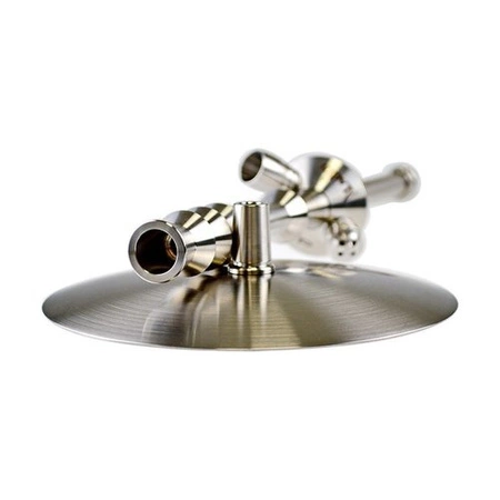 Waterpipe Aladin Rocket Silver Red