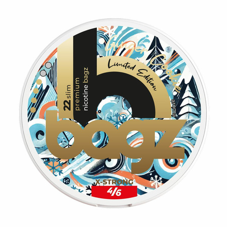 Nikotinbeutel BAGZ Winter Edition Ginger Cookie 4/6 X-STRONG