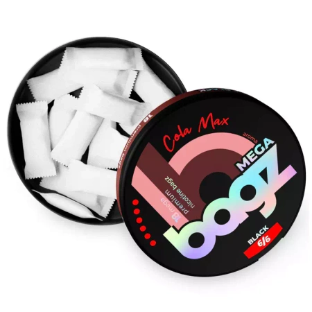 Woreczki Nikotynowe BAGZ Cola Max 6/6 BLACK MEGA