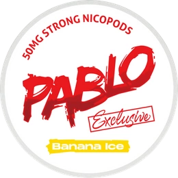 Woreczki Nikotynowe Pablo Exclusive - Banana Ice 50 mg