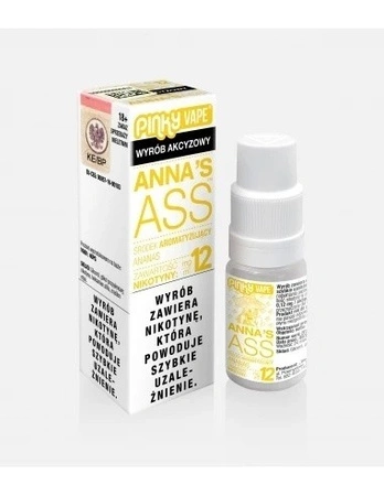 E-liquid Pinky Vape 10ml - Anna's Ass 12mg