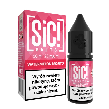 Liquid SIC! Salt 10ml - Watermelon Mojito 20mg