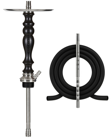 Shisha-Säule Aroma Hookah Steel Bravo Black