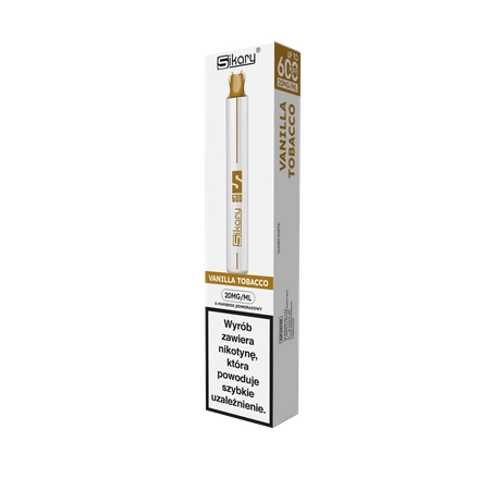 Disposable E-Cigarette Sikary S600 - Vanilla Tobacco 20mg