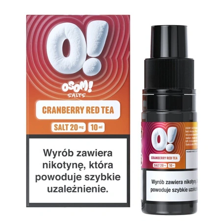 Liquid OSOM! SALTS 10ml - Cranberry Red Tea 20mg