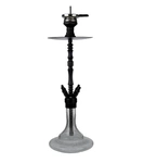 Waterpipe Jookah Aluriium Nr. 03 Big Size Black/Blue Glow