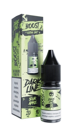 Liquid Dark Line Boost Salt 10ml - Sour Apple 20mg