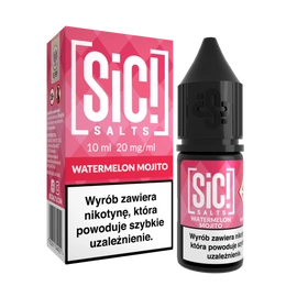 E-liquid SIC! Salt 10ml - Watermelon Mojito 20mg