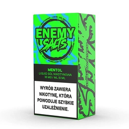 E-liquid Enemy Salts 10ml - Mentol 18mg