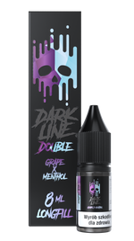 Longfill Dark Line Double 8ml - Grape Menthol