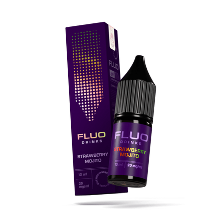 Liquid FLUO Drinks 10ml - Strawberry Mojito 20mg