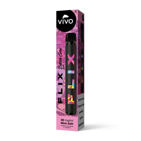 Einweg E-Zigarette VIVO FLIX 700 - Bubble Gum 20mg