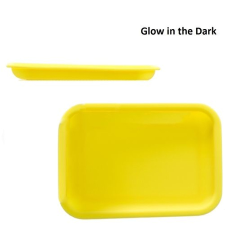 Gelbes Gummi-Rolltablett