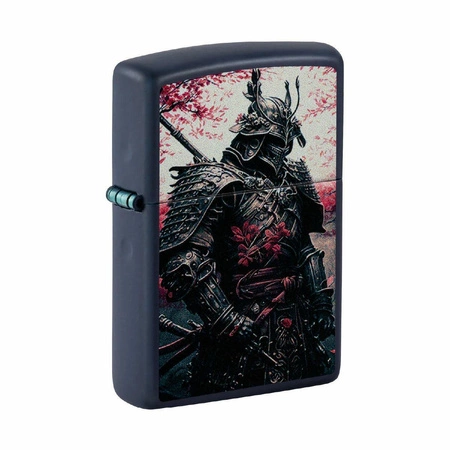 ZIPPO - Samurai Warrior Navy Matte