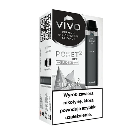 E-Papieros POD VIVO Poket 2 Open Black bez grzałki