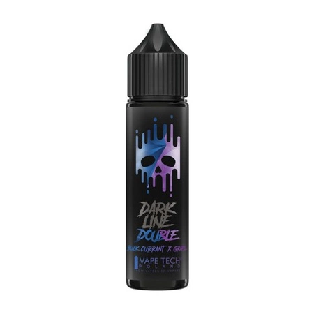 Longfill Dark Line Double 8ml/60ml - Black Currant Grape