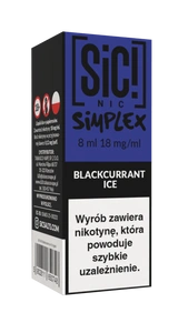 E-Liquid SIC! NIC 8ml - Blackcurrant Ice 18mg