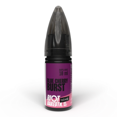 Liquid Riot Salt 10ml - Blue Cherry Burst 20mg