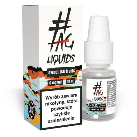 E-liquid #TAG Classic 10ml - Sweet Ice Fruits 06mg