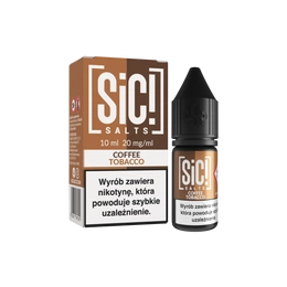 Liquid SIC! Salt 10ml - Coffee Tobacco 20mg