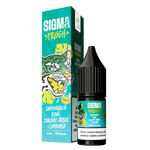 Liquid Sigma Fresh Salt 10ml - Kiwi Grüne Wassermelone Limettenlimonade 20mg