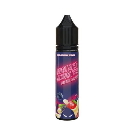 Longfill CUSTARD MONSTER 15/60ml - Mixed Berry Custar