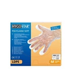 Rękawice Medyczne LDPE POLICLASSIC SOFT Przezroczyste | M 100szt