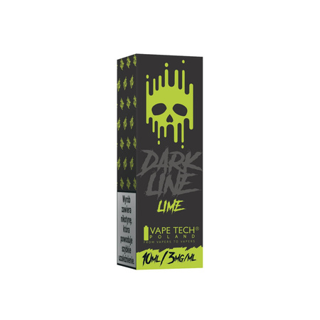 Liquid Dark Line 10ml - Lime 03mg