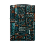 Lighter ZIPPO - TRIBAL PATTERN DESIGN