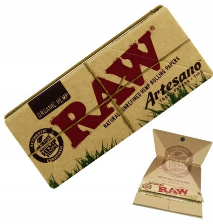 CBD RAW Organic Artesano + Tips