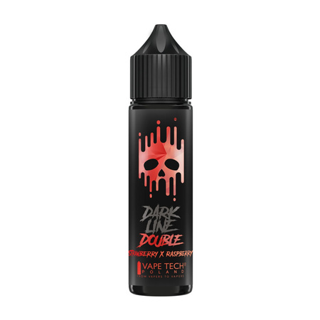 Longfill Dark Line Double 8ml/60ml - Strawberry Raspberry