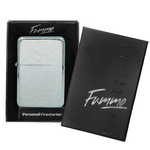 Бензиновая зажигалка Fummo Chrome Brushed (Gift Box)