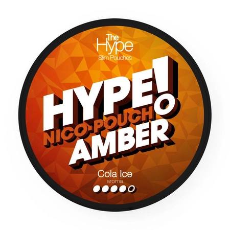 Woreczki Nikotynowe Hype Amber - Cola Ice 4/5
