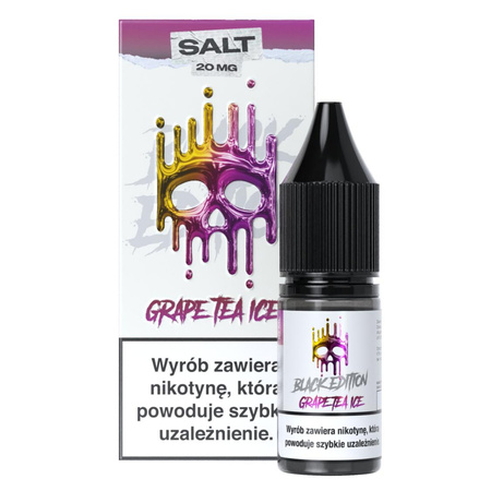 Liquid Dark Line Black Edition Salt 10ml - Grape Tea Ice 20mg